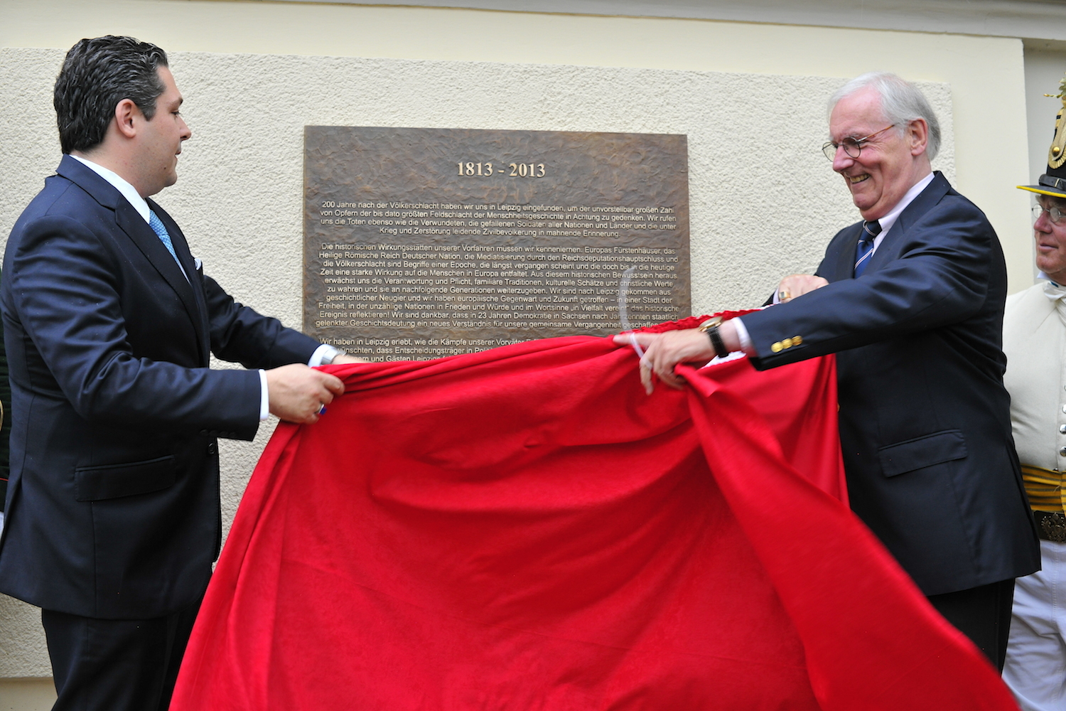 Georgi Michailowitsch Gro&szlig;f&uuml;rst von Russland Franz Friedrich Prinz von Preu&szlig;en Kommunique F&uuml;rstenh&auml;user Leipzig
