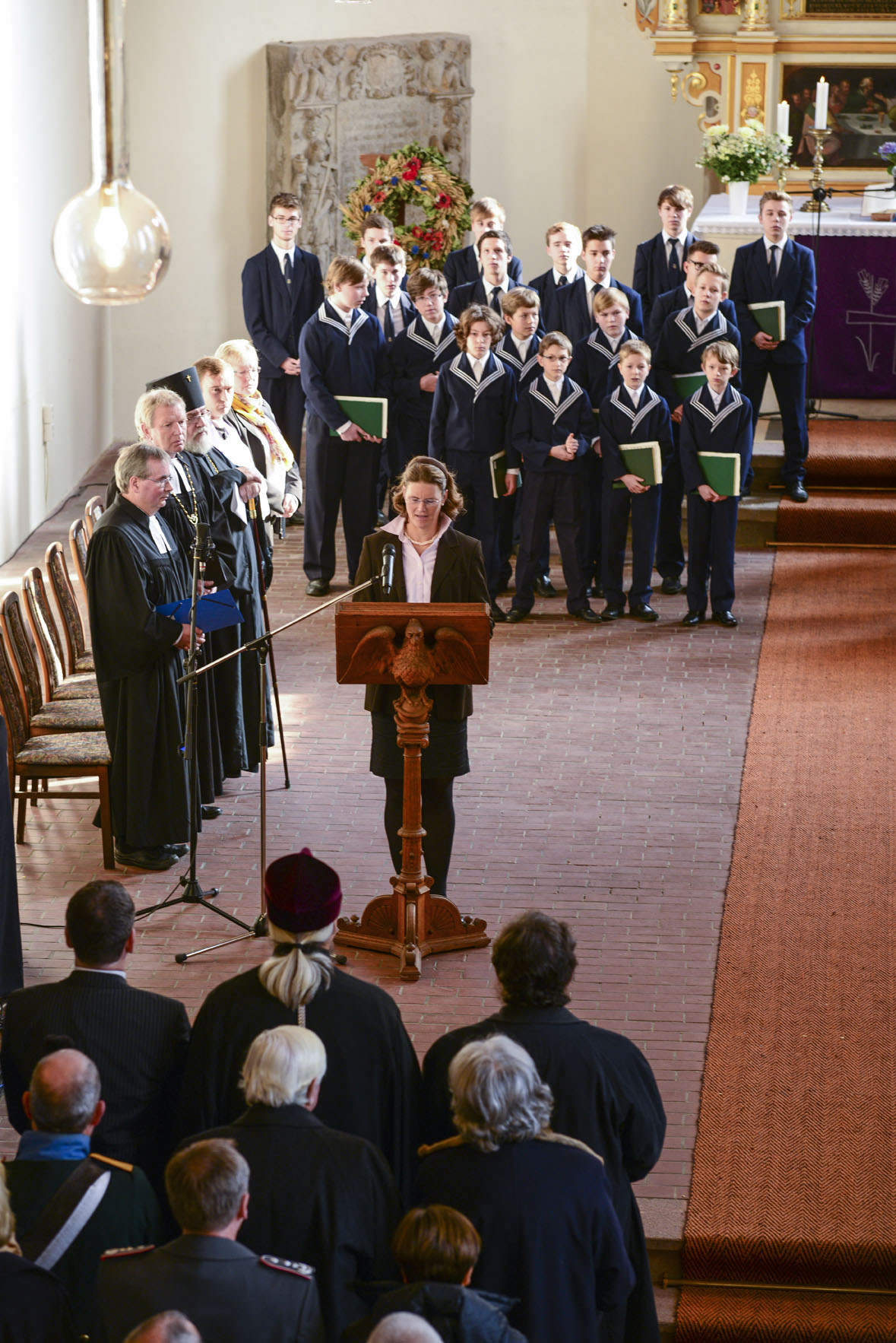 Lesung Eilika Erzherzogin von &Ouml;sterreich, St. Georgenkirche zu R&ouml;tha