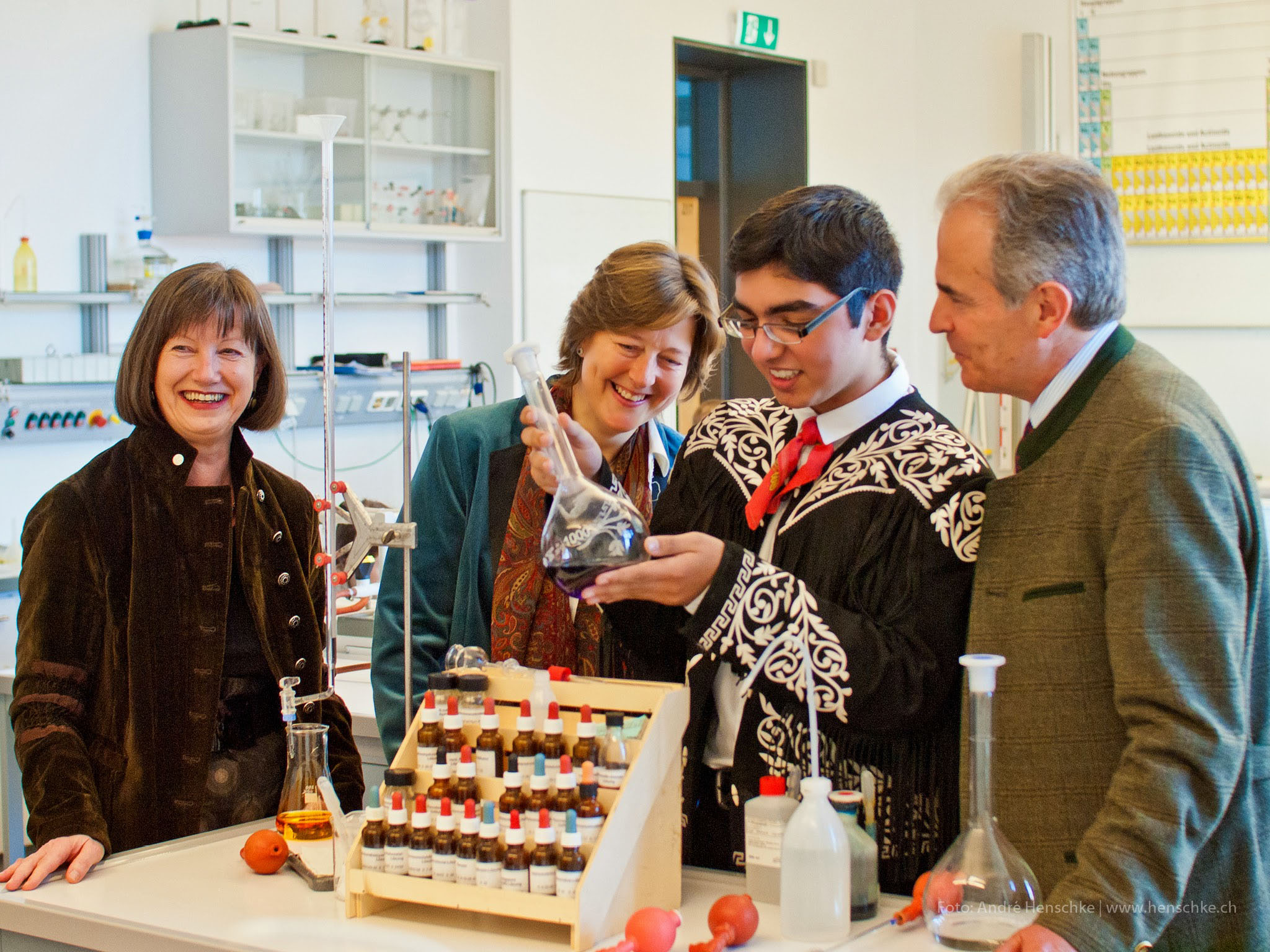 Meissen Sankt Afra: Dr. Ulrike Ostermaier, Gisela Prinzessin Sachsen, Jose Maria Del Valle, Alexander Prinz Sachsen